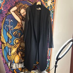 Jennifer Lopez Black Knit Cardigan